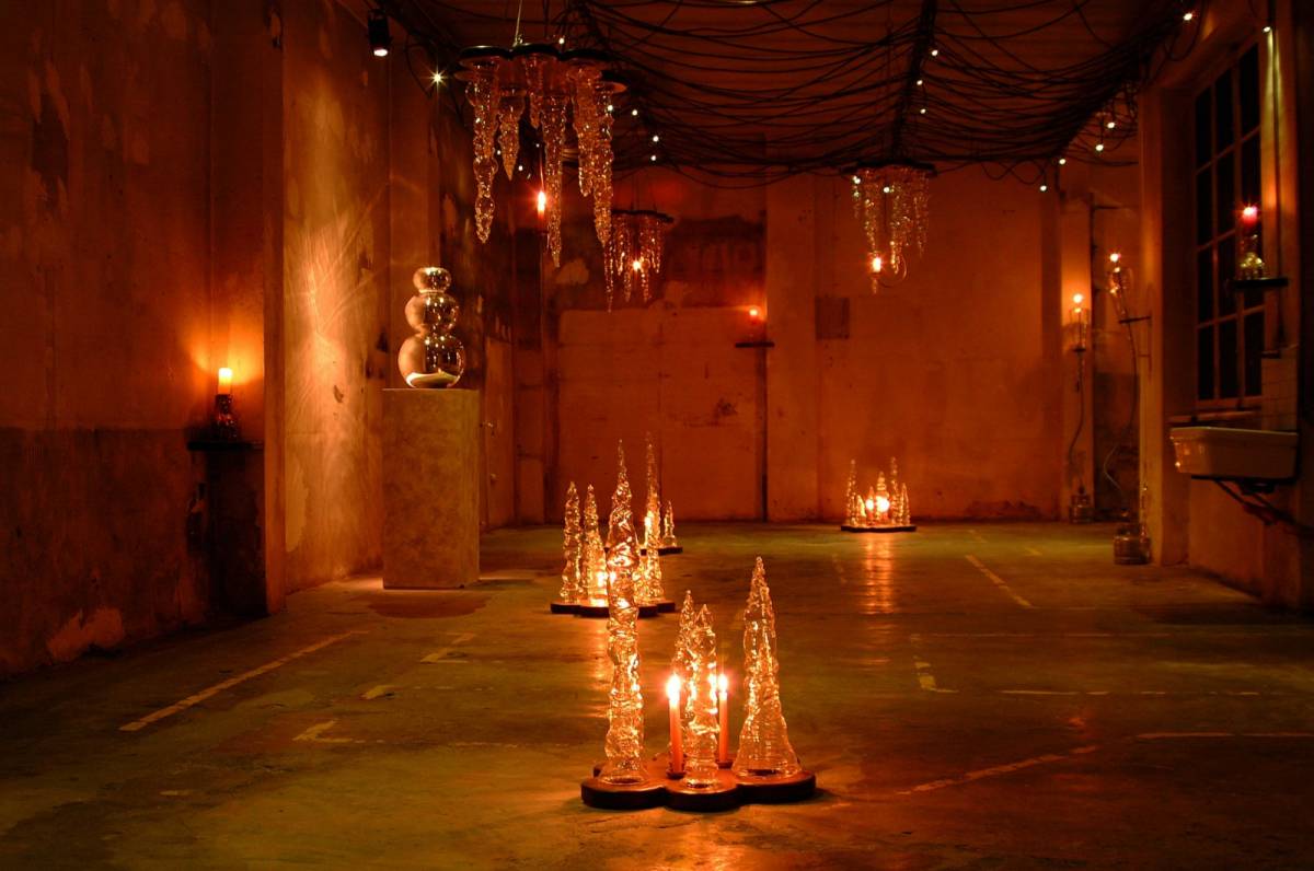 Illominous, 2004, vista dell'installazione