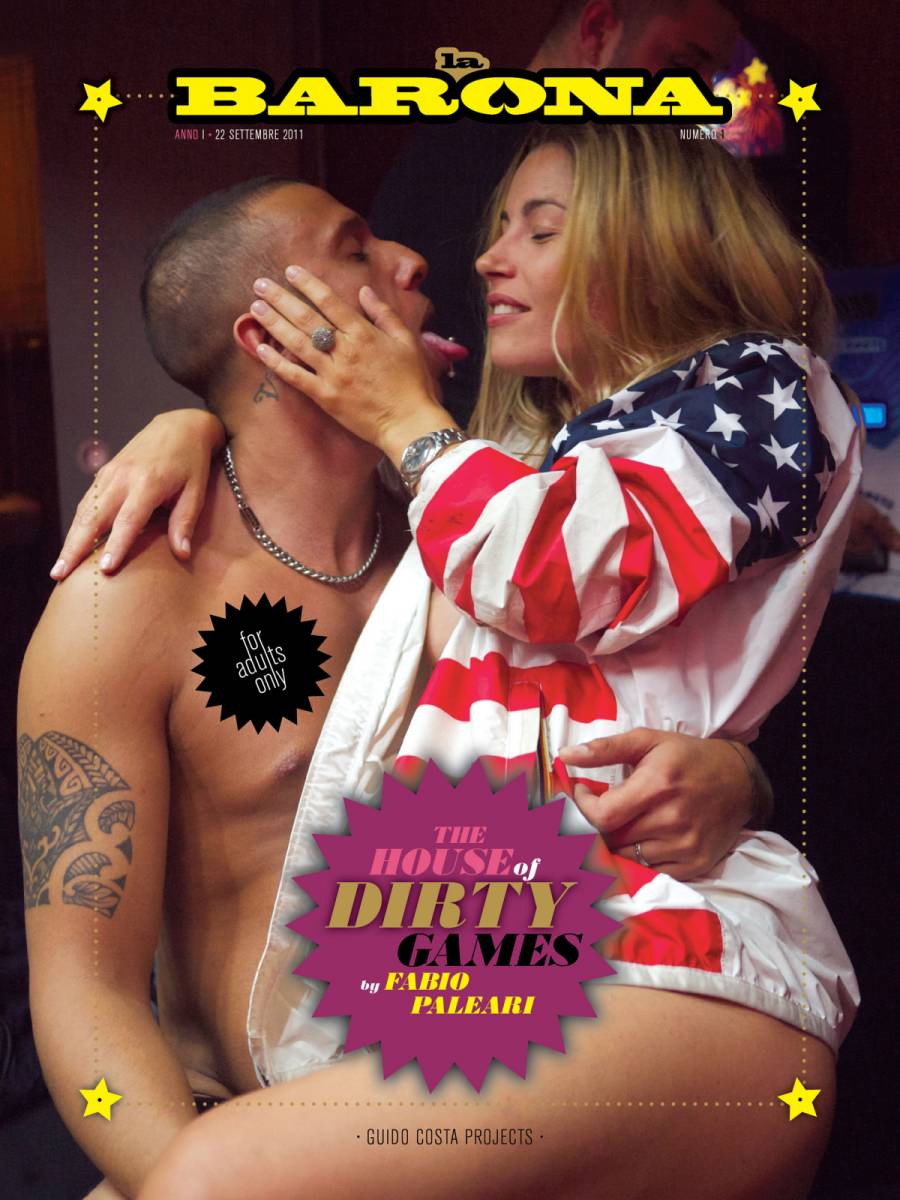  La Barona - The House of Dirty Games, 2011, copertina della rivista, tecnica mista, dimensioni variabili 