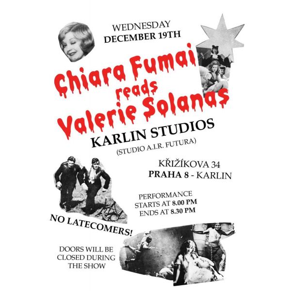Chiara Fumai reads Valerie Solanas - IX Furla Art Award