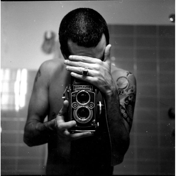 Self-Portrait in Amsterdam